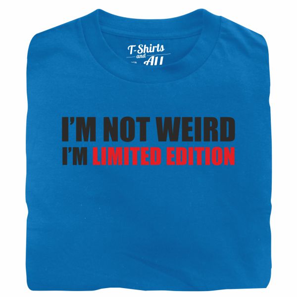 i'm not weird atoll t-shirt