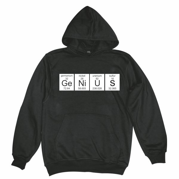 genius black hoodie