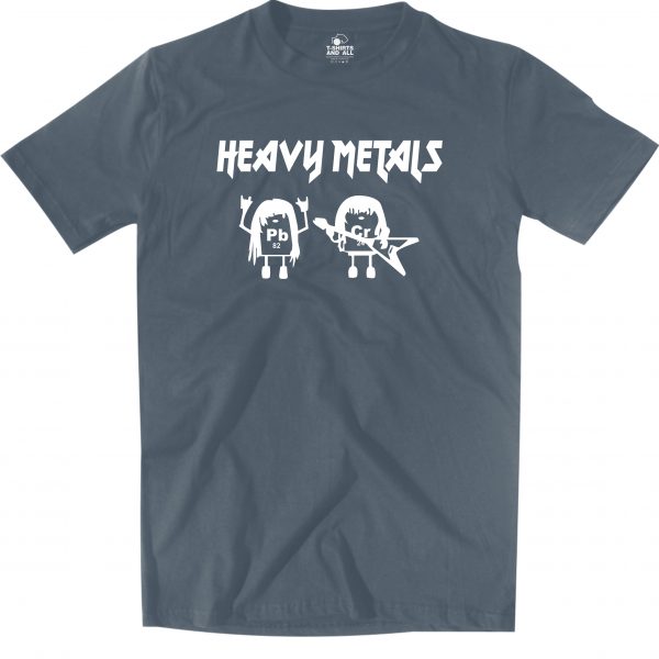 HEAVY METALS denim t-shirt