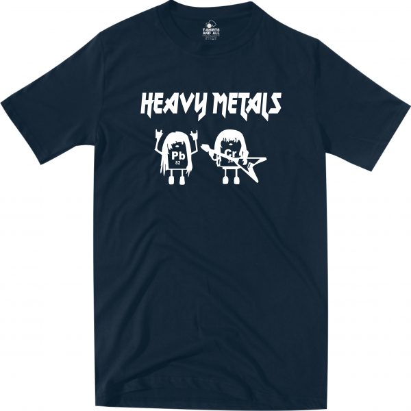 HEAVY METALS NAVY t-shirt