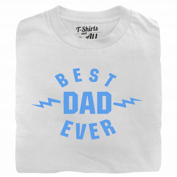 best dad white t-shirt