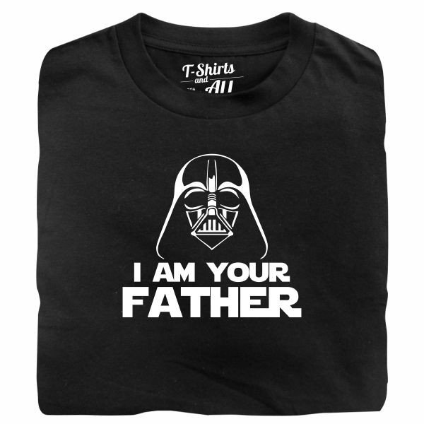 I am your father man black t-shirt