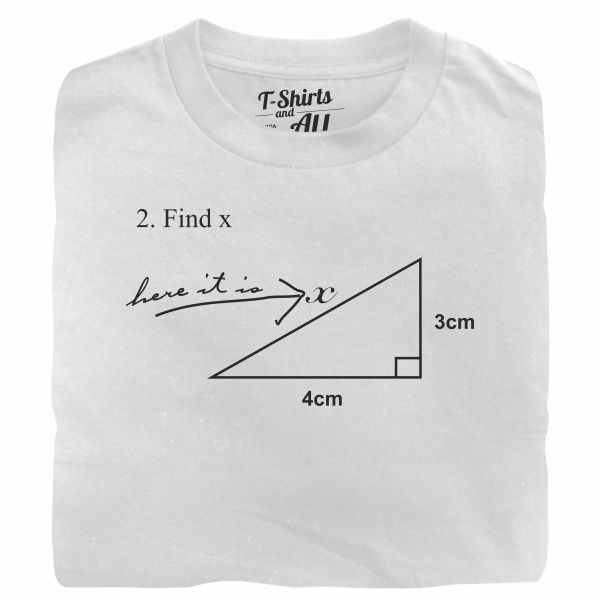 find x white t-shirt