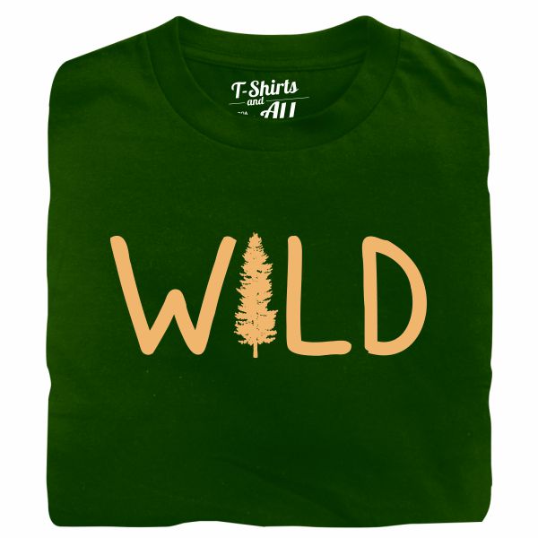 wild forest green tshirt
