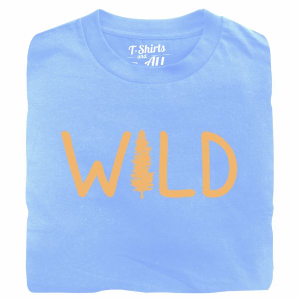 wild sky blue tshirt